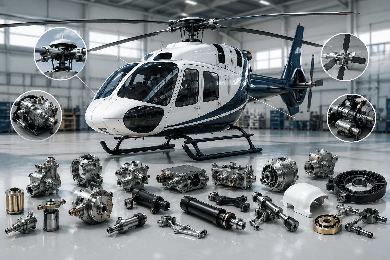 Helicopter Spare Parts